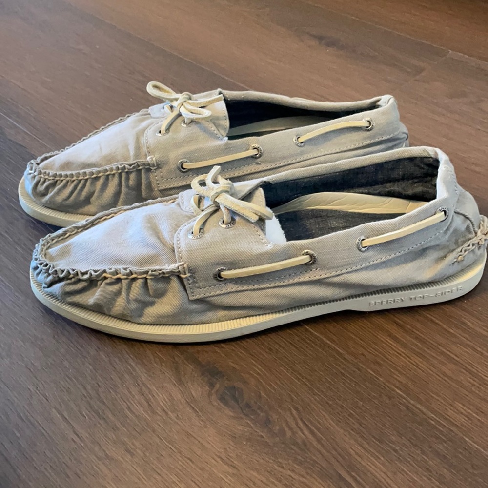 Sperry for J.Crew Topsider Boat Shoe in Canvas